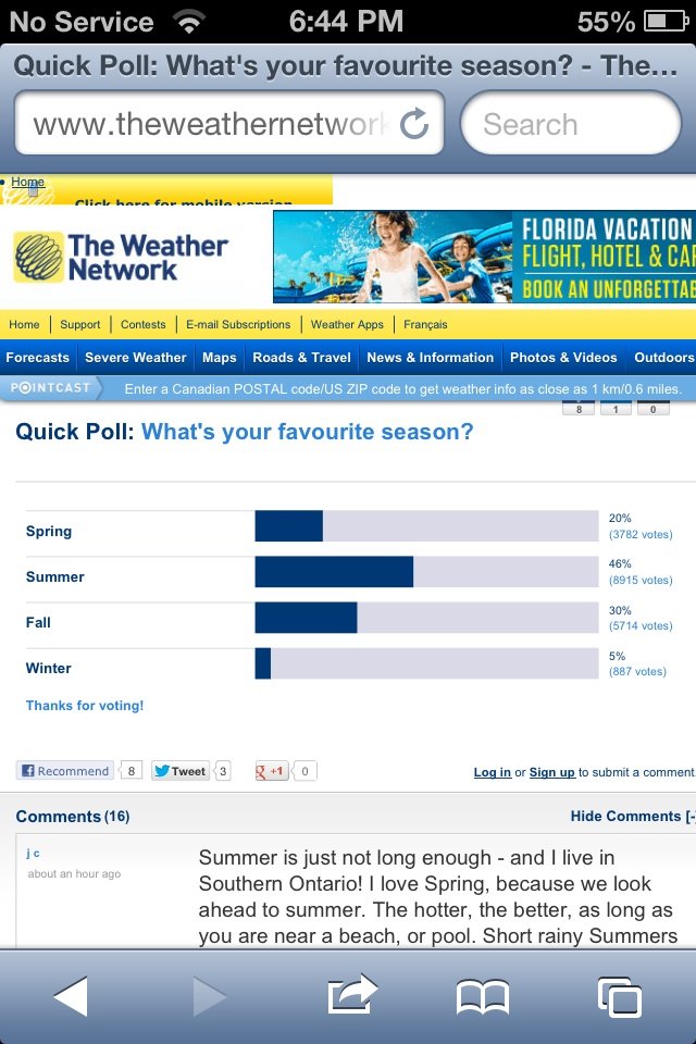 They can math good. A screenshot from the weather network website. What's your favorite season?. Forecasts Maps t% , Mrr, e. " Photos , TIY! Enter a Canadian PO