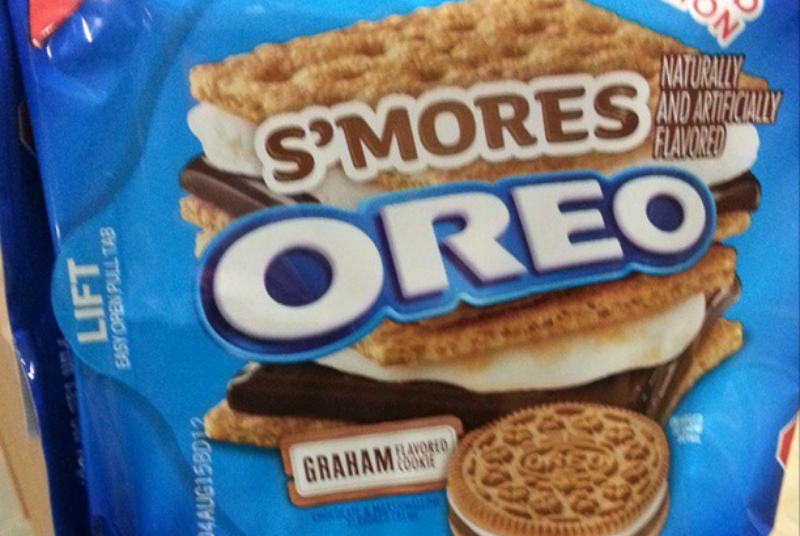 they couldve called them S'moreos. .. naturally and artificially flavored?