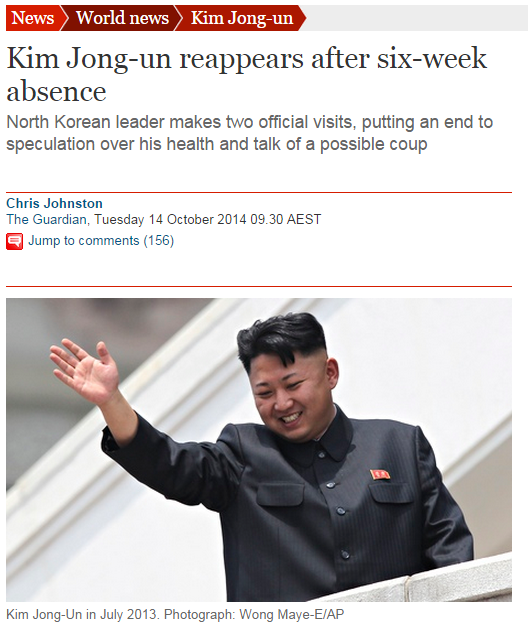 They Finally Found . . News lil ilm' lill Kim J ' Kim J reappears after sexyweek absence North Korean leader makes two official visits, putting an end to specul