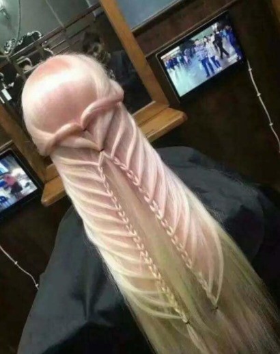 They keep calling me head. Barber: Say no more. .. I totally thought it was a dildo at first.