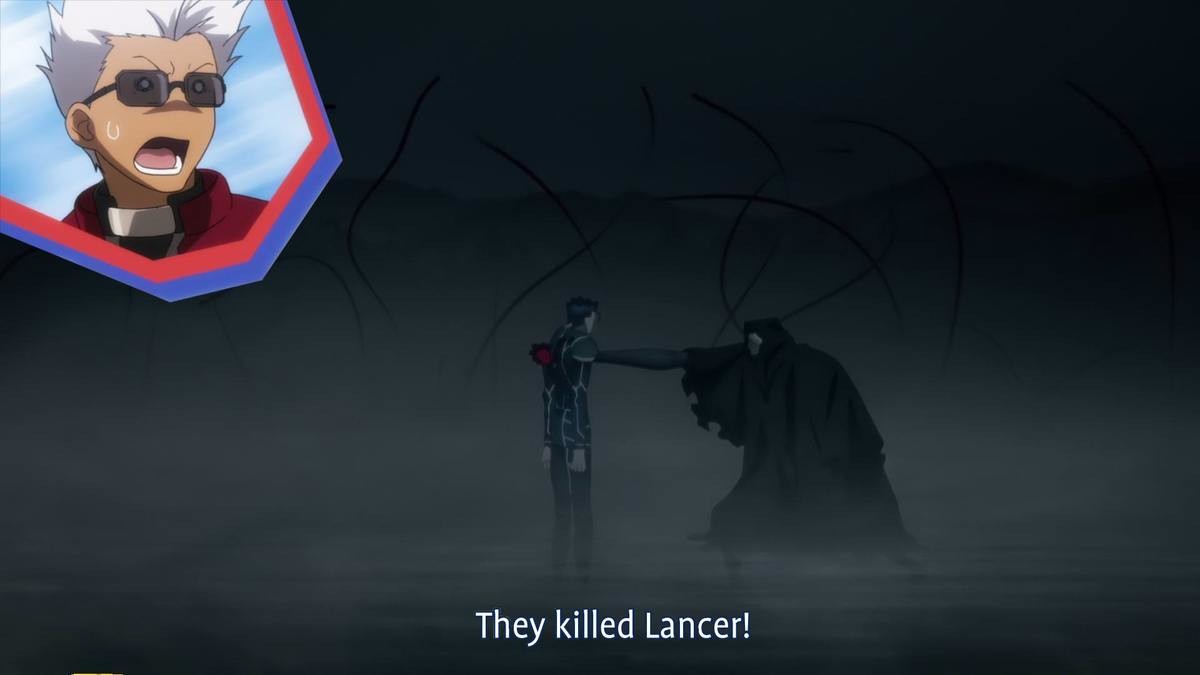 They Killed Lancer. .. My favorite running joke.