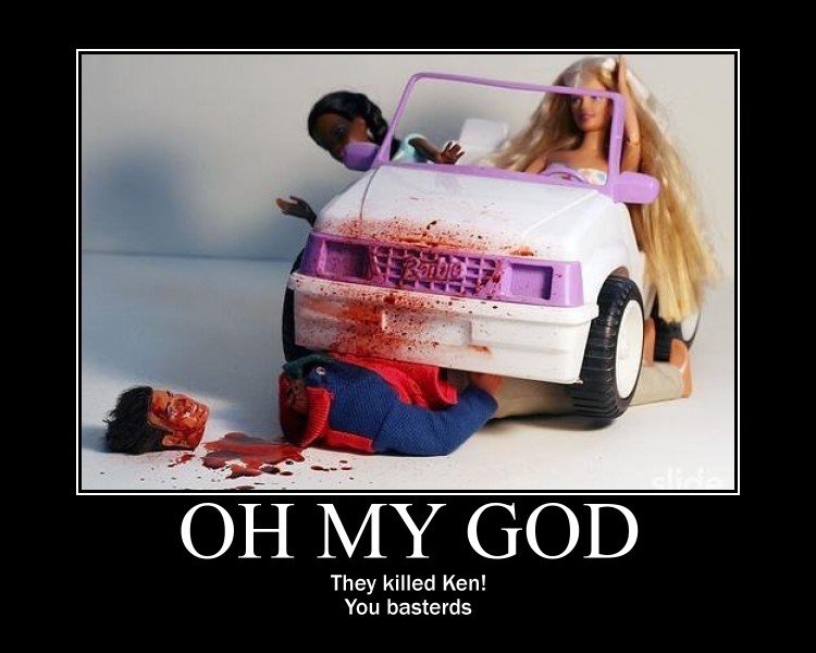 They killed ken!. . They killed Ken! You bastards. Well I dunno bout you, but that's a plus in my books