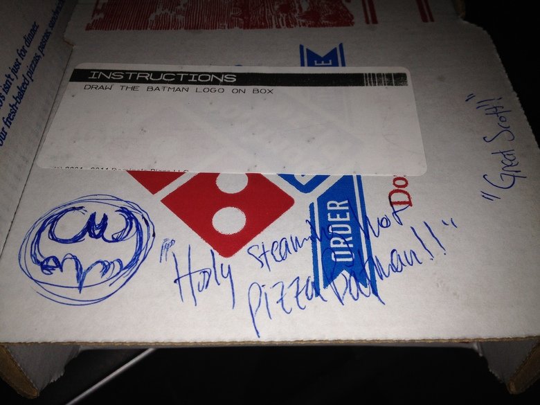 THEY DID IT!. Epic pizza delivery guy is epic..