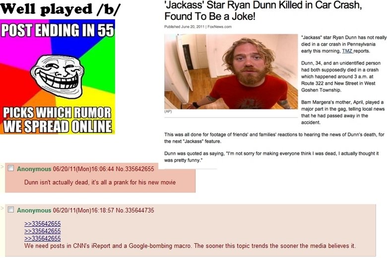 They got the job done pretty fast. . Mr) ENDING IN 55 June 241. 311 I . Nme. exiite my Ryan Dunn has net rash- died in I ear trash tn ' Dunn, M, and an persin h