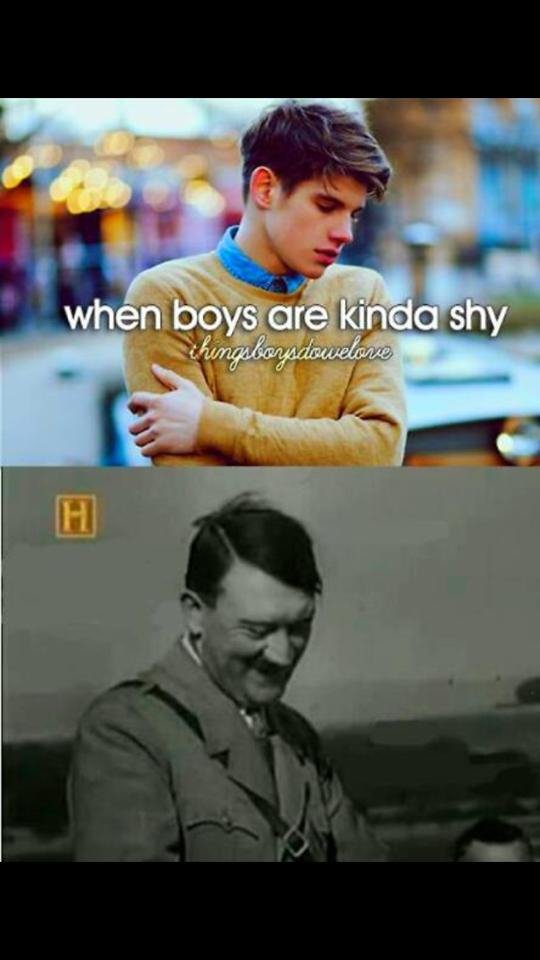 Things boys do we love. like invade Poland..