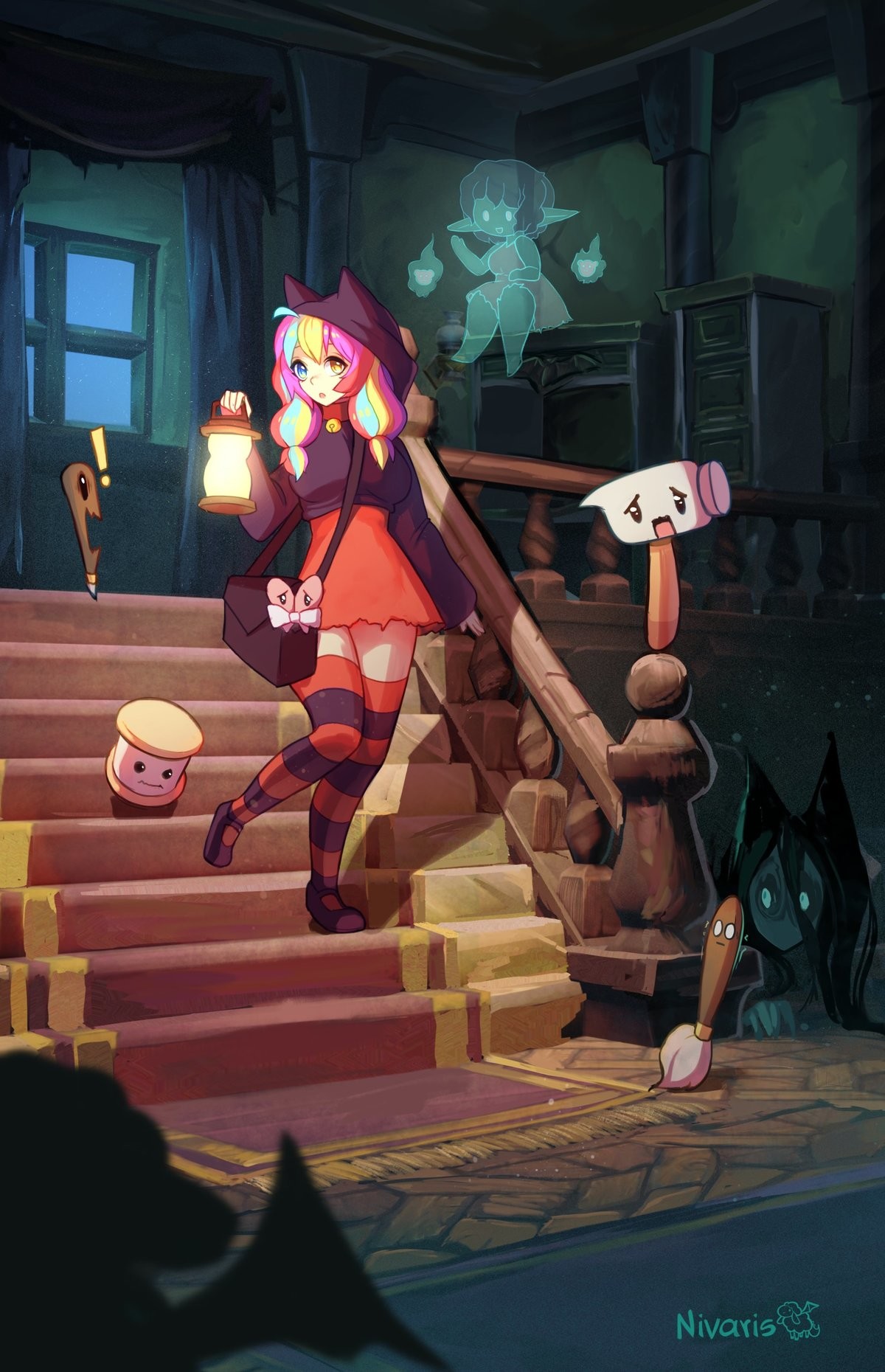 This place doesn't seem very haunted. Nivaris_art/status/1586730327438987265?t=PnbjgPhZGmuwm9UhwoCj9A&amp;s=19 join list: HeterochromiaList (55 subs)Mention His