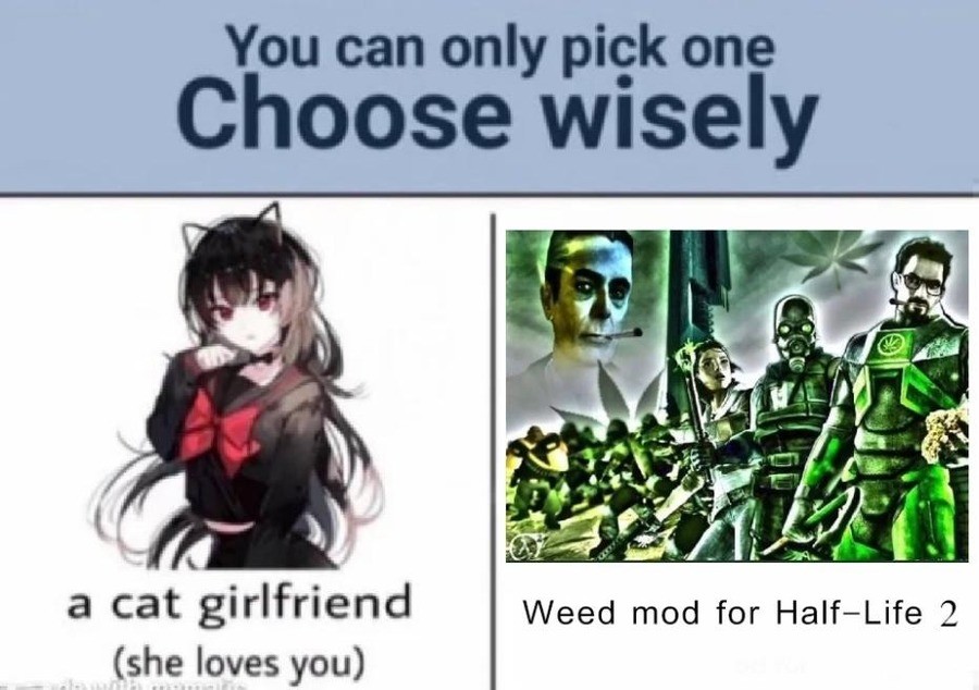 Time to choose. Time to choose... CatGirl GF Crack-Life 2 Vote! (View results) .. Is the antagonist's name &quot;Dr Green&quot;?Comment edited at .
