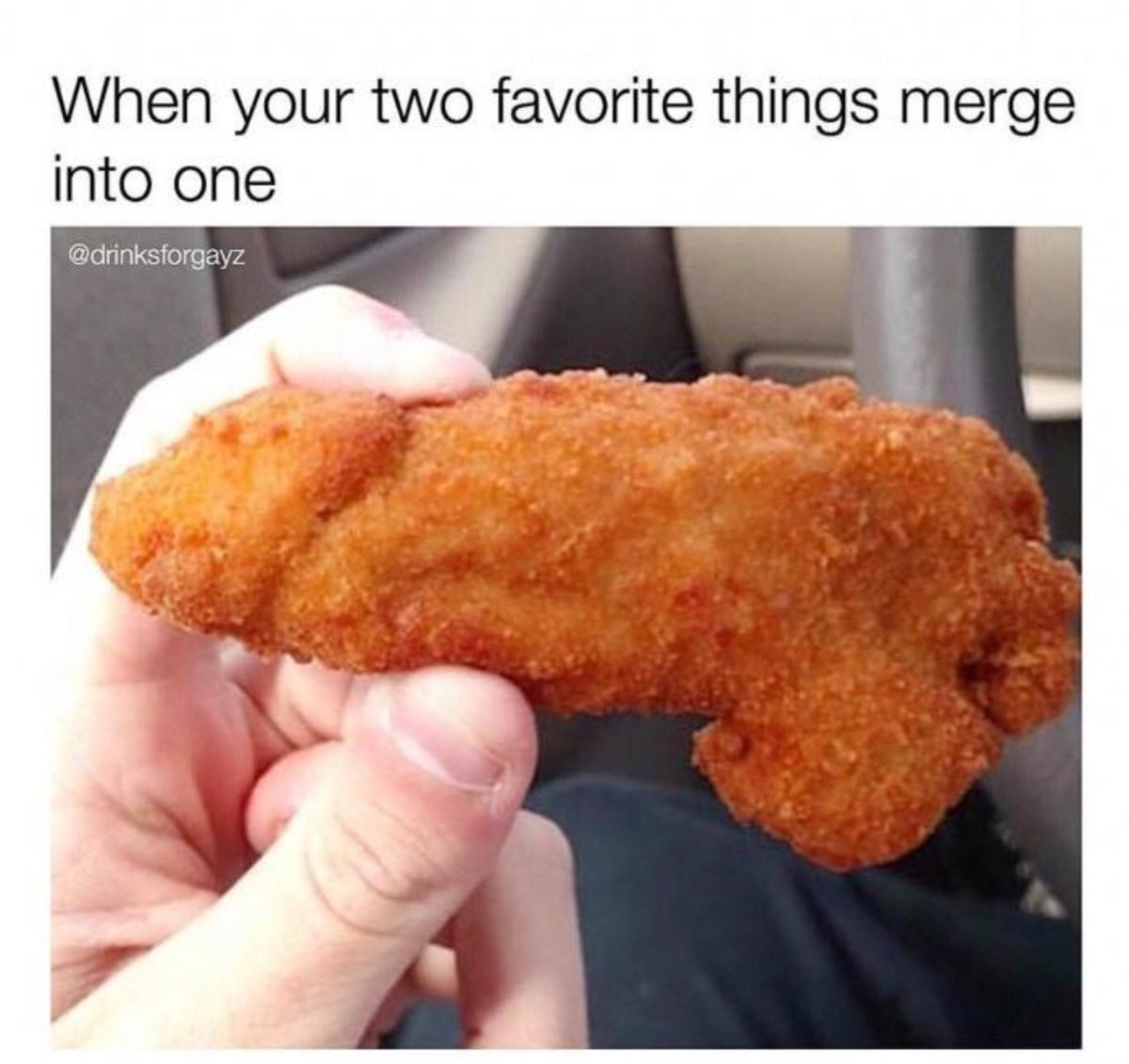 Do chicken nuggets have big dick energy