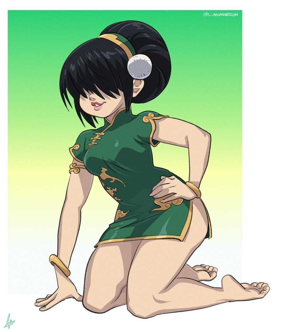 toph. .. Better than unnecessarily goth with big tiddies. I prefer big ass and hentai Protagonist!