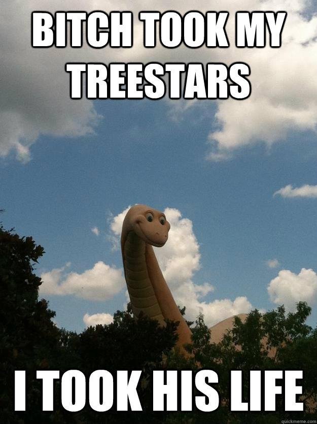 Tree Stars. It Say's Quick Meme In The Bottom Cause I Made It On There, and I Guess You Can't Just Save It And Put On FJ, I Had TO Upload It To Facebook, And TH