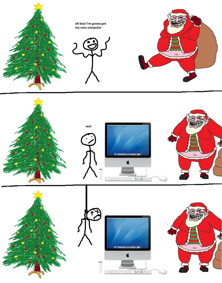 Troll Santa 4. . E" Winn“ get patar. just sell it to a mac lover?