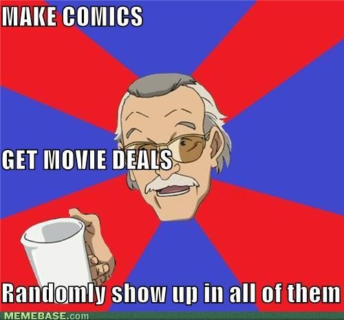 Troll stan lee. . Ratat" slum Ital in all of them MEMEBASE, cum. ...its not Random.... its called a 'Cameo': wiki: -&quot;A cameo role or cameo appearance is a brief appearance of a known person in a work of the performing ar