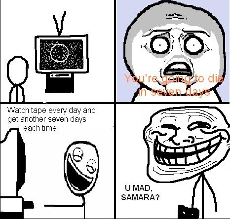 troll movies. . Watch tape every day and get another seven days each time. U MAD, SAHARA?