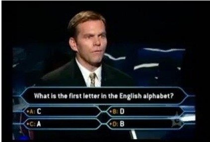 troll gameshow. . What ', the Engligh ?. this is literally still on the front page you piece of