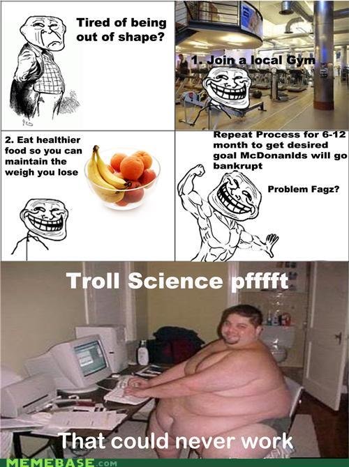 Troll Science. true stuff.. Tired Inf being out of shape? fund an you can maintain weigh gun has , " mu: -nth in : bastrad Troll Science 'ppfftt. HOLY BALLS! That's hilarious! I....I loves you.