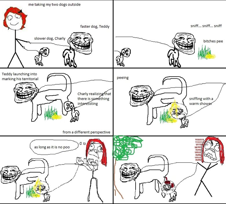 Trolldog. hope you like my first comic so dont rip me up and thumb!. me taking metwo dug: cuticle we 'dll faster dog, Teddy sniff.... sniff... sniff bitch as pe