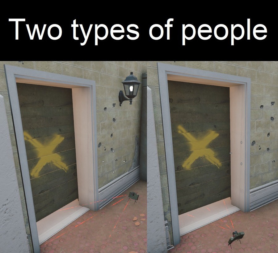 Two kinds of people. .. Wouldn't a breach charge set off the claymore if it's in front of the door?