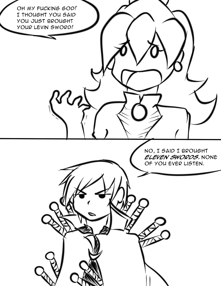 Two pieces of OC I had to reupload.. I had to reupload these two OC comics I did a while ago, because when FJ went down that time, these were fresh OCs and ende
