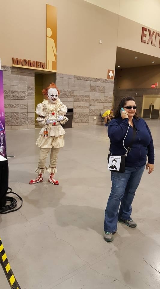 Two scary monsters spotted at Phoenix Comicon. .. Here I am at the end of funnyjunk again. Im gonna give you your first thumb and see if you get anywhere.