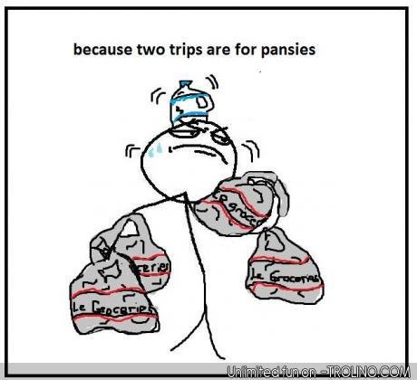 Two trips. . because tun: trips are for Pansies. repost.