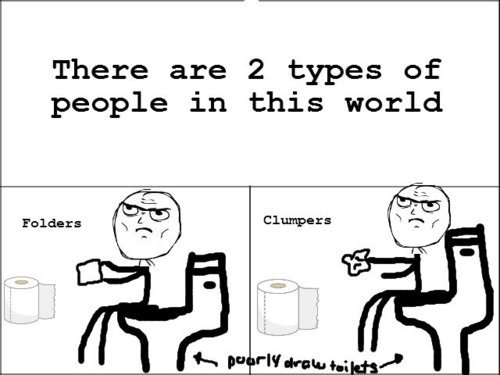 Two type of people. . There are 2 types of people in this world. Repost