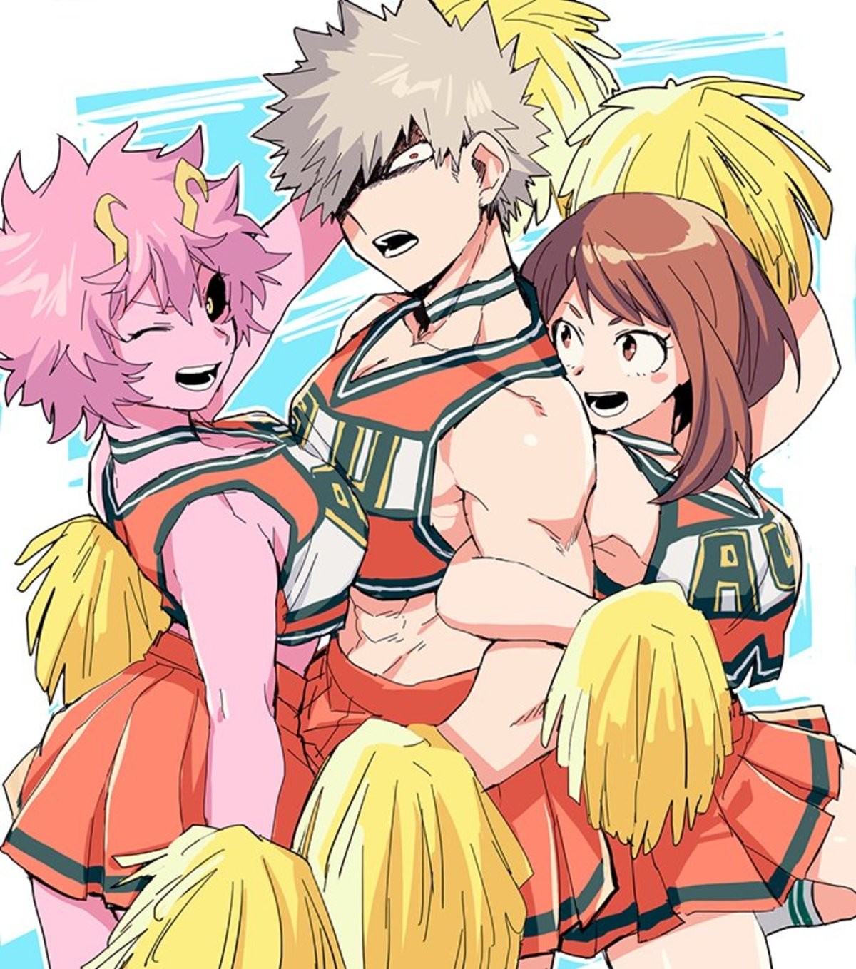 Type-A(ggressive) personality. .. &gt;This wierd mixture of high testosterone and high feminization of Bakugo