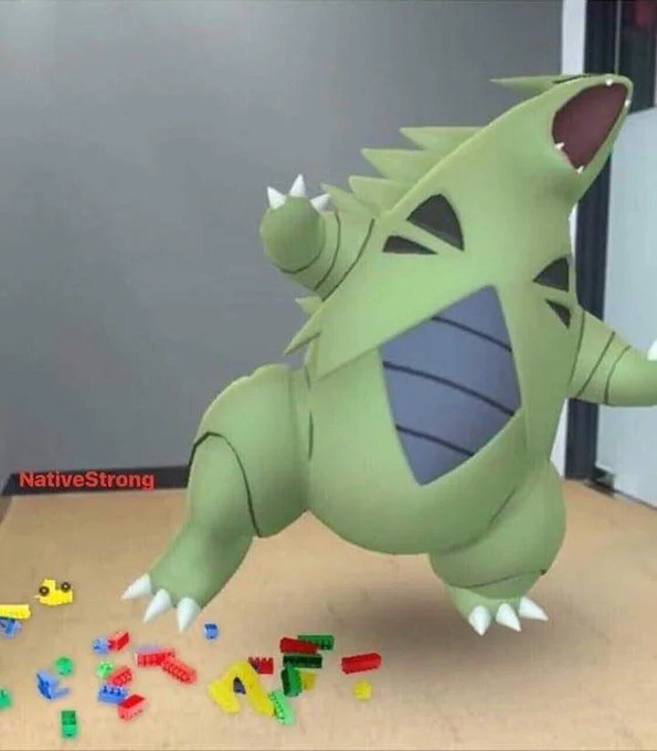 Tyranitar Brought Down By Its Worst Enemy. .