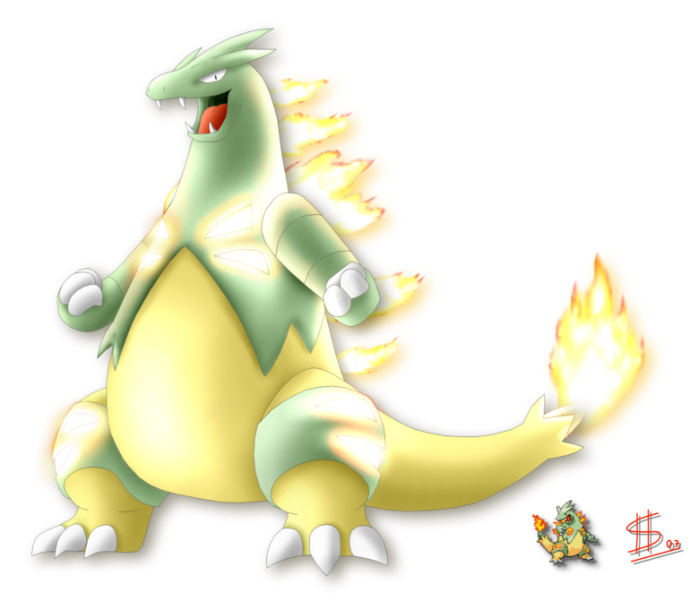 tyranitar and charizard fusion. two epic pokemon fuison. and if this gets a good enough response i'll make a compatillion of diffrenent pokemon fusions, say abo