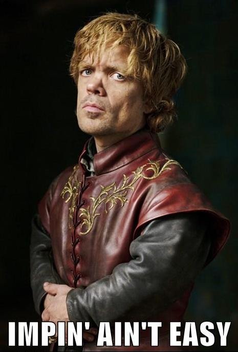 Tyrion. This is the picture's description. maille! , EASY