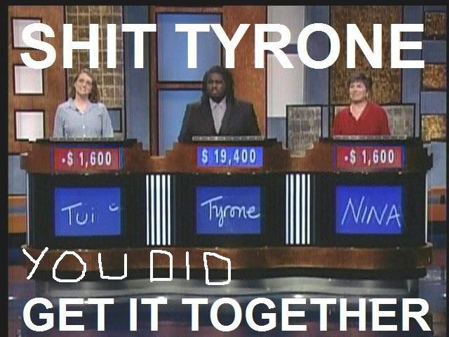 Tyrone 1 hour later. this is one hour after this pic : &lt;a href=&quot;pictures/591898/Tyrone+tut+tut/&quot; target=blank&gt;www.funnyjunk.com/funny_pictures/5