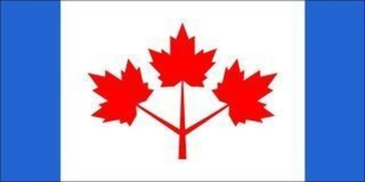 weird canadian flag. are you happy now admin? .