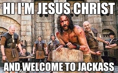 welcome to jackass. ....