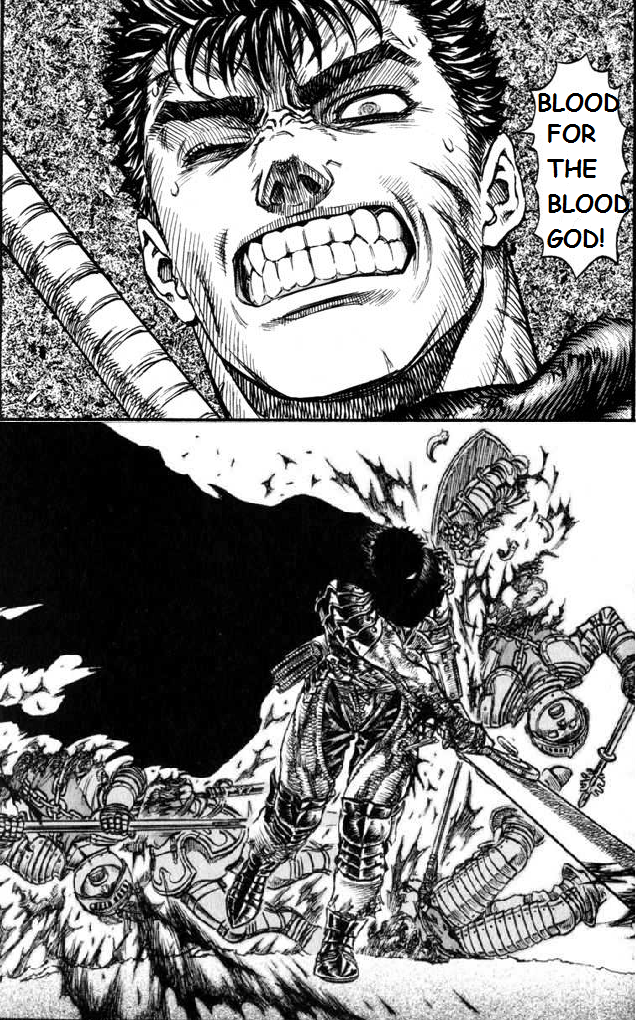 What I think of when reading Berserk