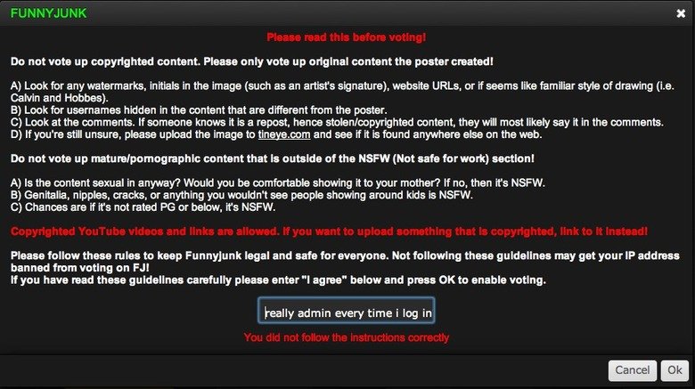 what the . seriously, every time i log in. im sick of saying i agree. I AGREED THE FIRST 900 TIMES!!! enough with the stupid making us sign . people vote up sto