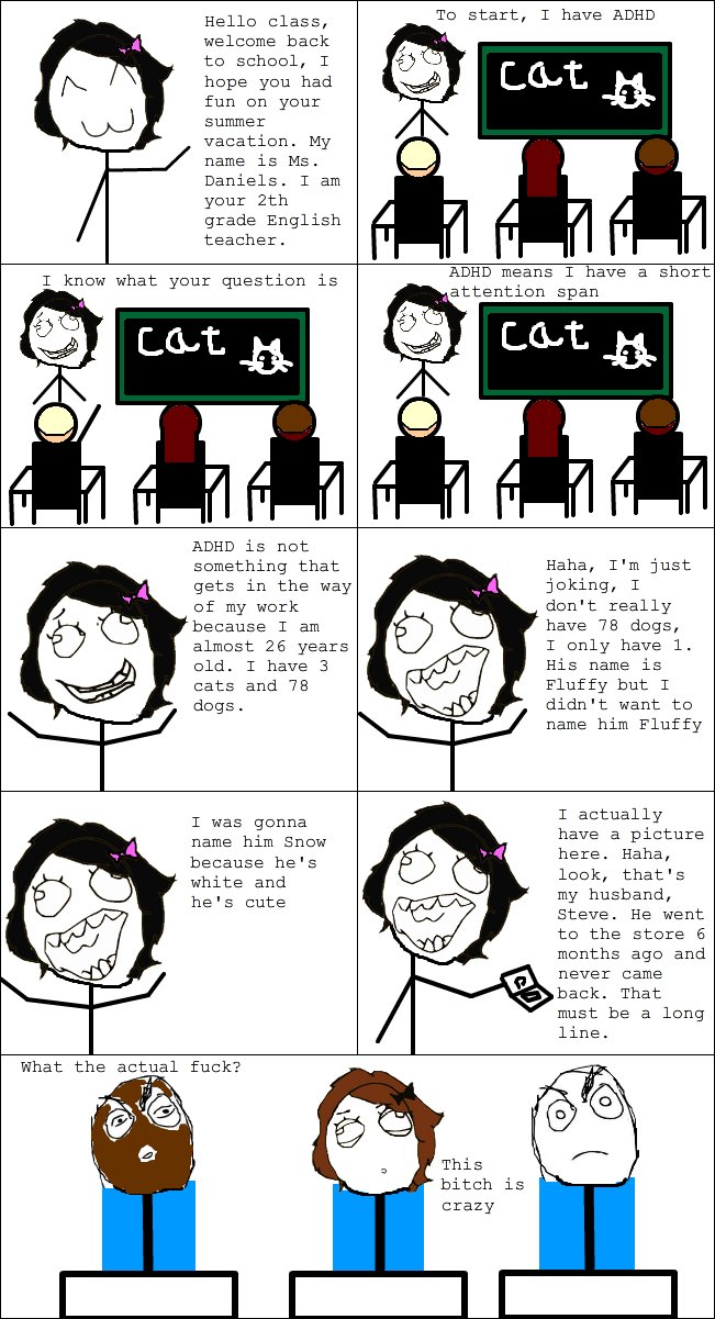 What the actual ?. I made a mistake in the first panel (2th) I originally put 8th grade but then I changed the 8 to a 2. People are already being assholes and c
