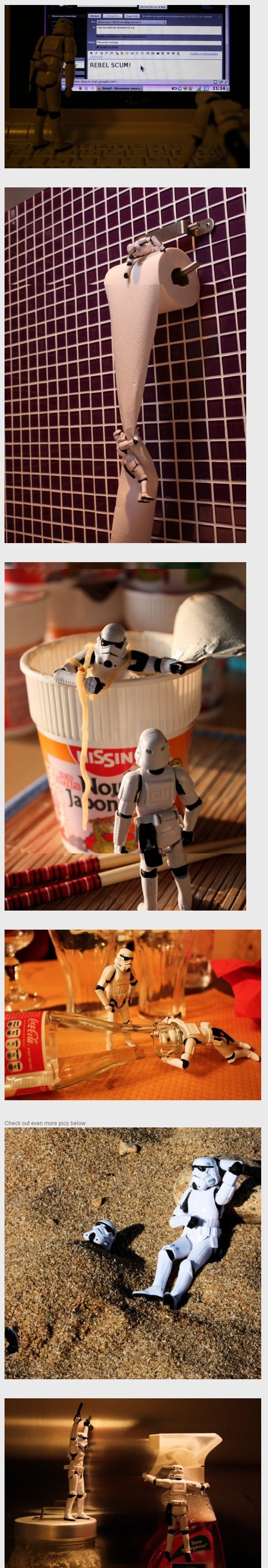 What Storm Troopers Do On Their Day Off. .. Reposted from smosh, atleast give smosh some credit dude!