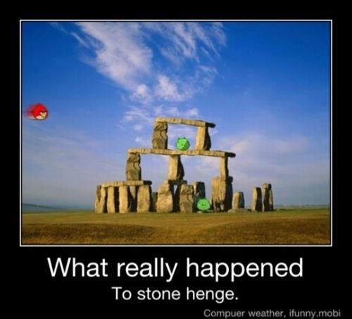 What Really Happened To The Stone Henge. FOUND LOLZ. What really happened To stone heme.
