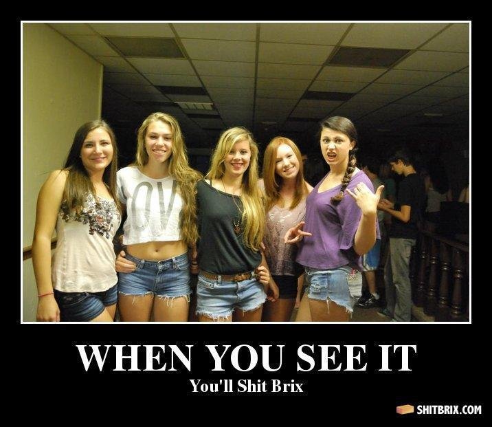 When You see it... Youll bricks.. Ok, where's the black man.