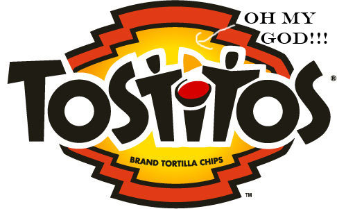 When you see it.. You will bricks!&lt;br /&gt; IT'S TWO GUYS EATING CHIPS AND SALSA!!.. all i see is the tit. guess i fail.