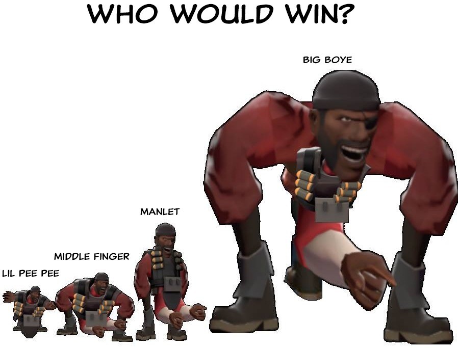 TF2 is a fun game. who would win? 