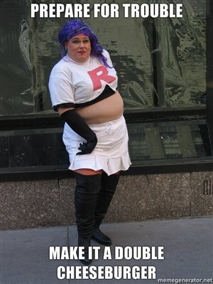 yeahhh? no. get it cause she is fat lol.. thank you OP, that was the joke.