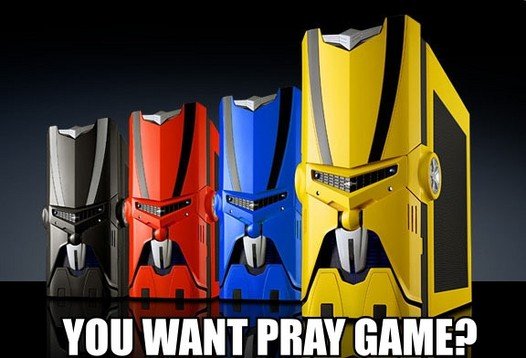 why do video games says pray tell
