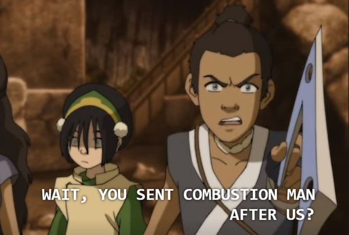 Zuko's Social Skills. .. So sad they ended the avatar series after &quot;The last airbender&quot;, they could have made a great show, out of the gang growing up and all that. But instea