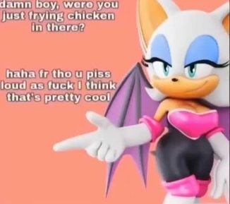 if you don't piss loud af then what's the fking point