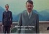 Hitler flirting with Eva Braun (Desc.)