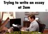 Typing a paper