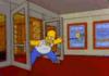Homer Watches the Dark Knight