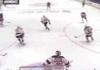 Hockey Puck hits Camera