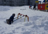 How much there is snow in Russia