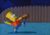 Homer hit in the head